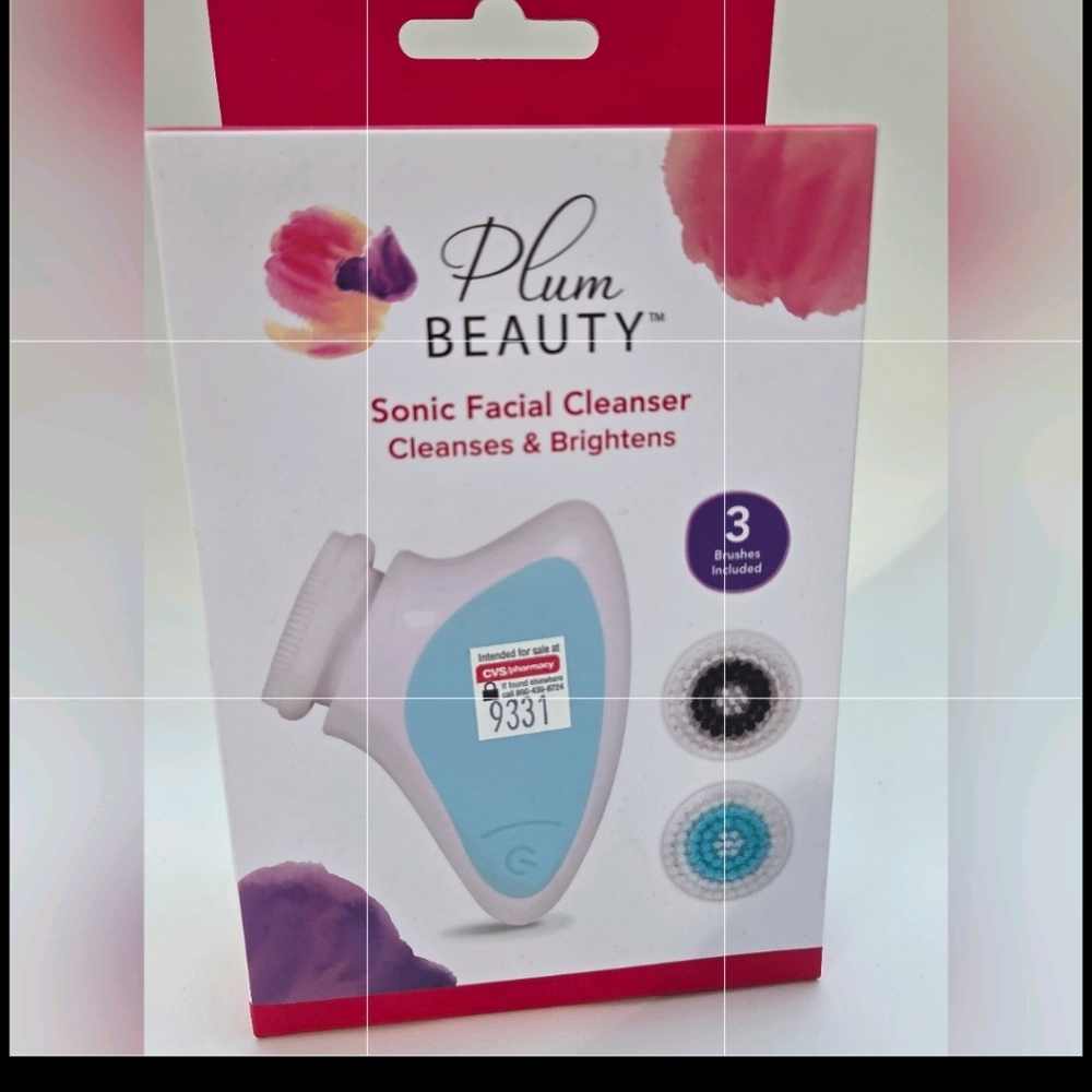 $9 When Bundled with $6+ Plum Beauty Sonic Facial Cleanser